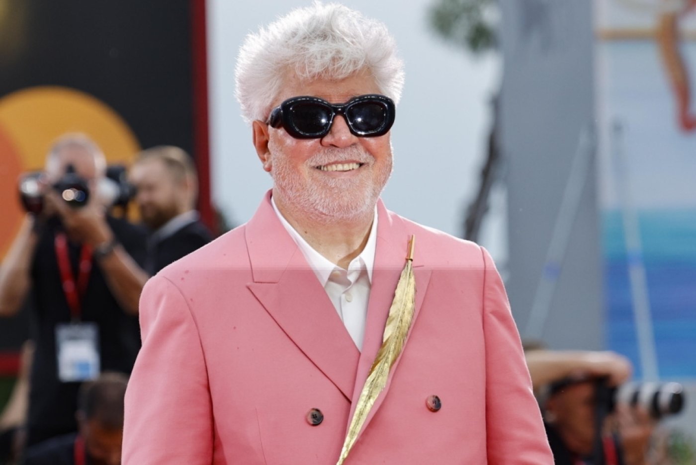 Pedro Almodovar, lion d'or à Venise pour "La chambre d'à côté". KEYSTONE