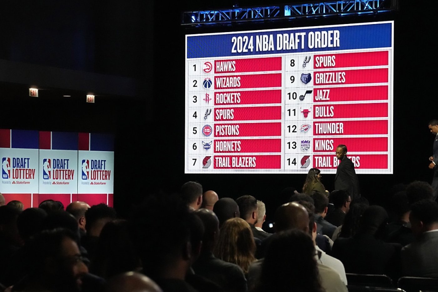 La loterie de la draft NBA 2024 a rendu son verdict dimanche. KEYSTONE